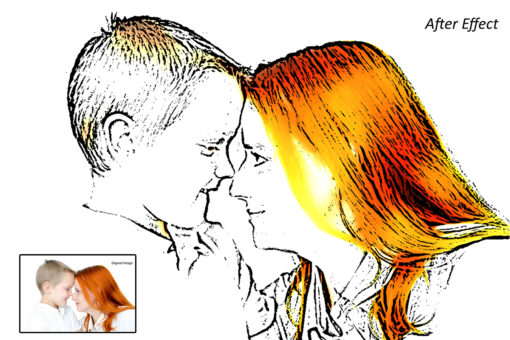 Pop Art-style Cartoons - Photoshop Action - Image 5