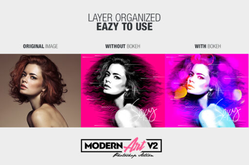 Modern Art Photoshop Action V2 - Image 5
