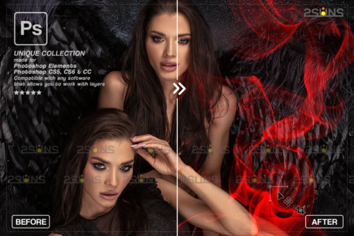 Photoshop overlay: Fog overlay & Smoke overlay, Halloween overlay - Image 9
