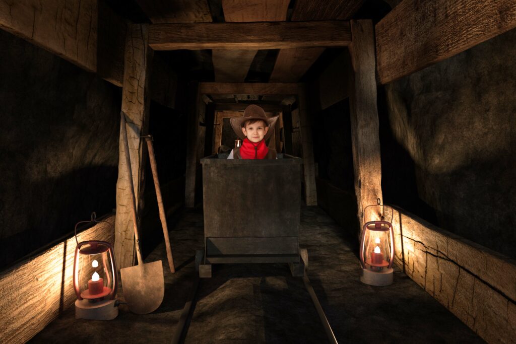 Wild West Mine Digital Backdrop / Background. - FilterGrade