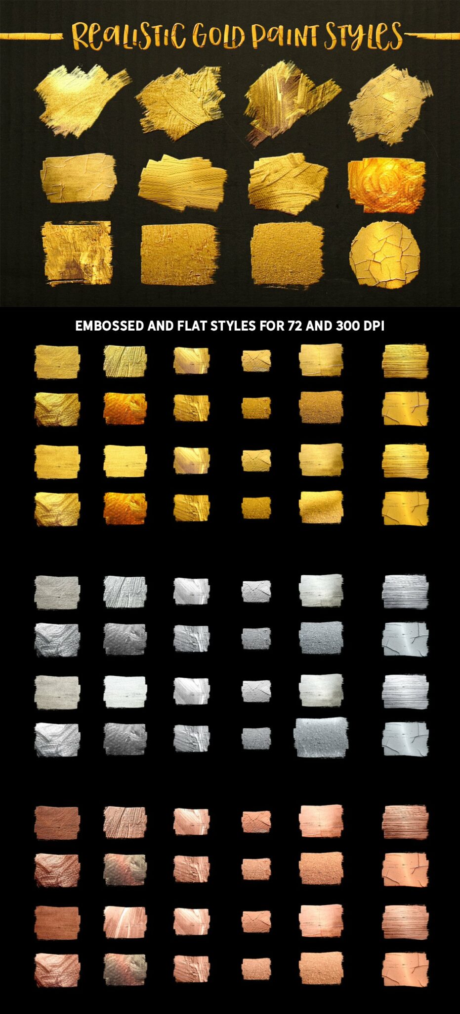 TOOLKIT Gold Paint Effect FilterGrade