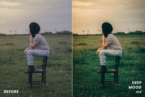 Deep Mood - Desktop & Mobile Lightroom Presets - Image 3