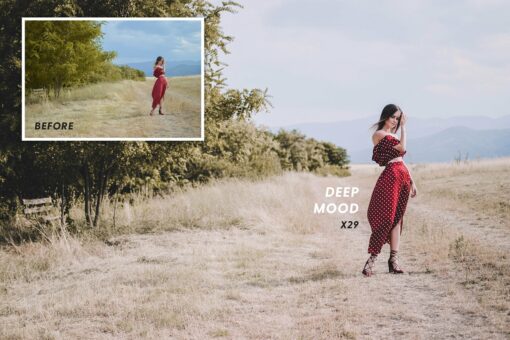 Deep Mood - Desktop & Mobile Lightroom Presets - Image 7