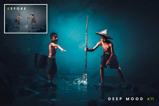 Deep Mood - Desktop & Mobile Lightroom Presets - Image 8