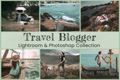 Travel Blogger Photoshop Actions Lightroom Presets Mobile Filters - Image 11