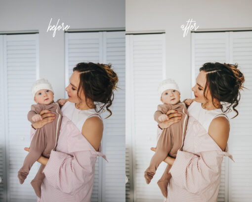 7 lightroom presets MOTHERHOOD, for lightroom mobile and desktop, - Image 4