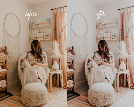 7 lightroom presets MOTHERHOOD, for lightroom mobile and desktop, - Image 5