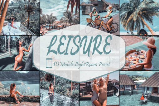 10 Mobile Lightroom Presets, Leisure Blogger Preset
