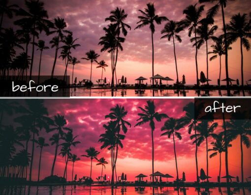 Sunset Mobile & Desktop Lightroom Presets | DNG - Image 2