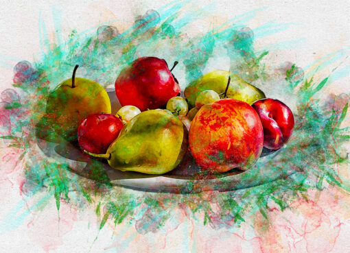 Hand Paint Watercolor Photoshop Action - Image 8