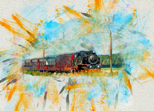 Hand Paint Watercolor Photoshop Action - Image 9