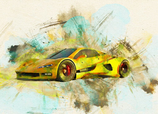 Hand Paint Watercolor Photoshop Action - Image 13