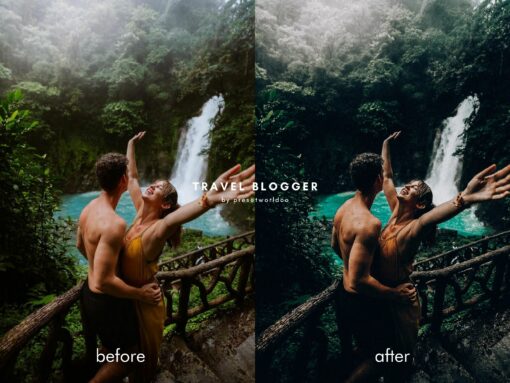 10 Best Seller Travel Blogger Lightroom Mobile and Desktop Preset - Image 3