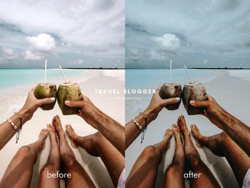 10 Best Seller Travel Blogger Lightroom Mobile and Desktop Preset - Image 4