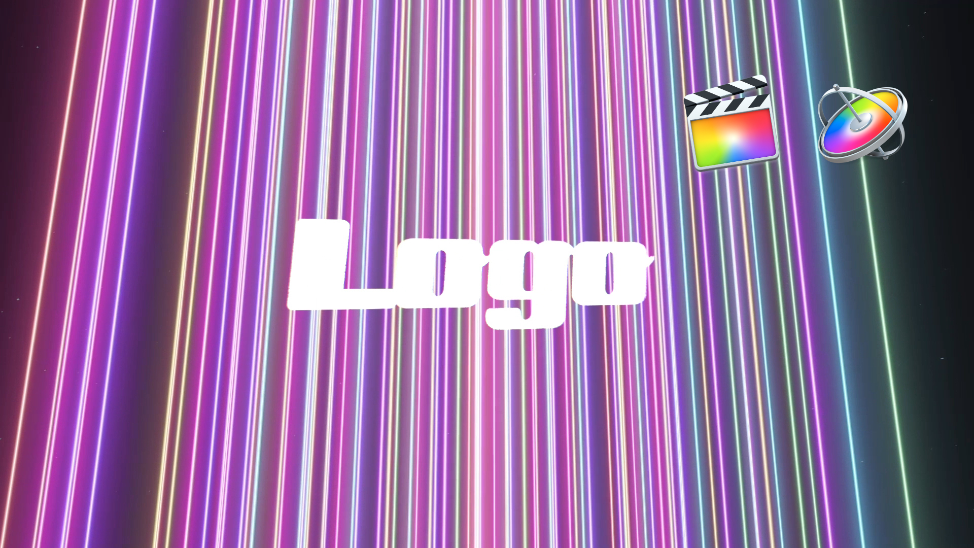 Light Strips FCPX template FilterGrade Light Strips FCPX template FilterGrade