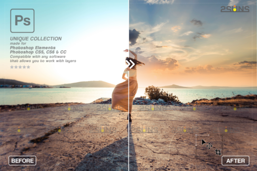 Night sky photo overlays & Photoshop overlay, Cloud backdrop, - Image 7