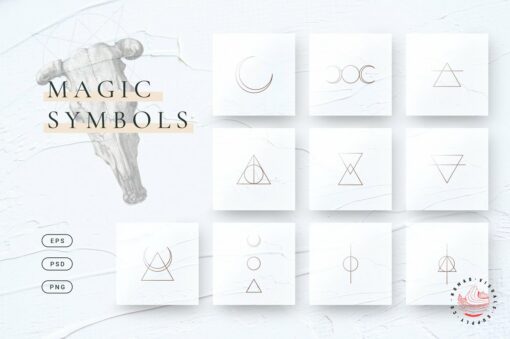 Minimalistic Magic Symbols - Image 2