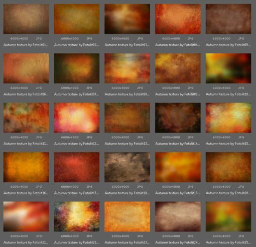 Autumn textures, digital overlays for photoshop - Image 5
