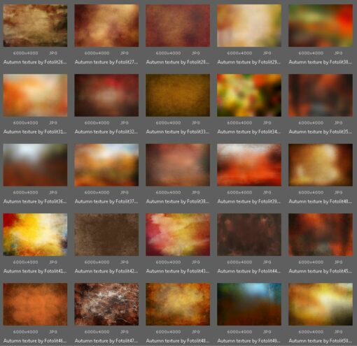 Autumn textures, digital overlays for photoshop - Image 4
