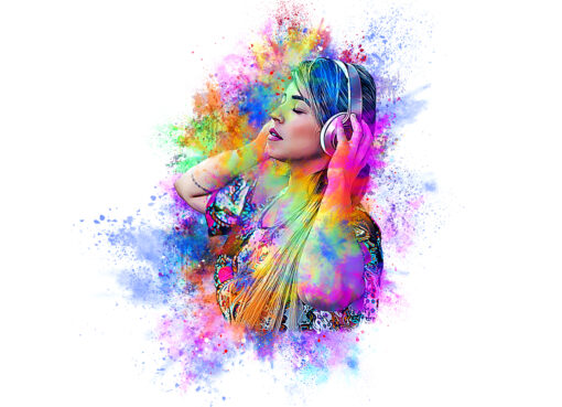 Color Dust Photoshop Action - Image 2