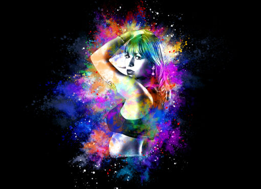 Color Dust Photoshop Action - Image 3