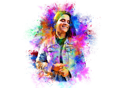 Color Dust Photoshop Action - Image 4