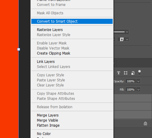 스마트 오브젝트로 변환 포토샵