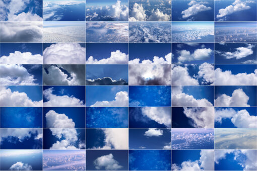 220 Blue Sky Overlays, Dramatic Sky Overlay, Cloud skies, morning - Image 4