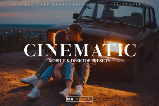 10 CINEMATIC- Mobile & Desktop Lightroom Presets
