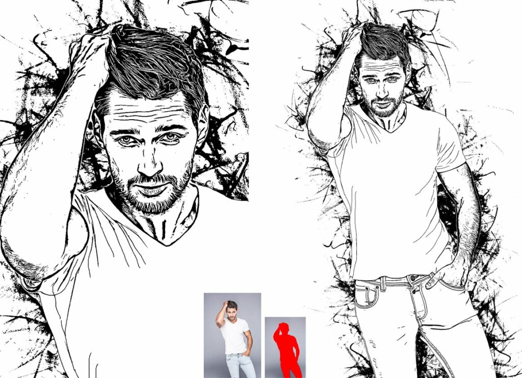 Vector Tracing Action FilterGrade