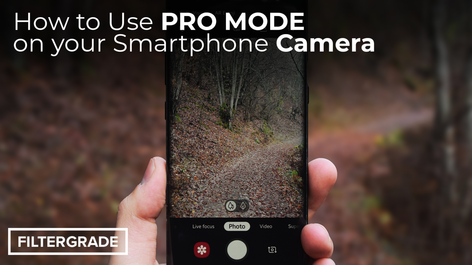 How to Use Pro Mode on Your Smartphone Camera FilterGrade