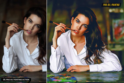 Pro Oil Painting Action - Image 8