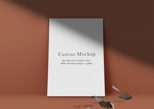 Canvas Mockup #1901, Portrait Frame, Interior Frame Mockup - Image 2