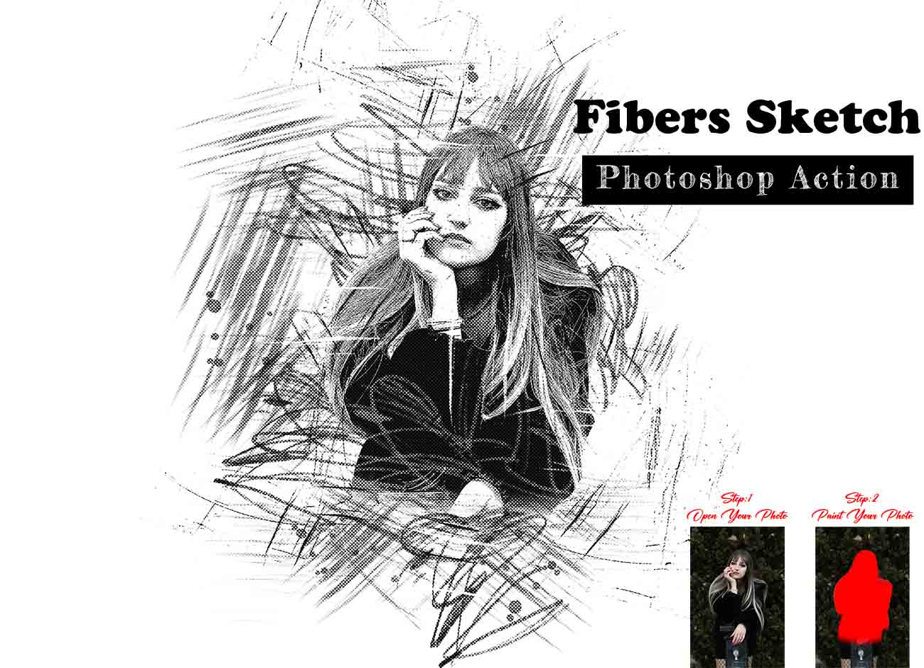 Fibers Sketch Action FilterGrade