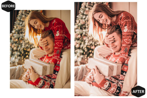 12 Charming Christmas Photoshop Actions And ACR Presets, Dark - Image 10