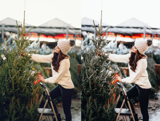 12 x Lightroom Presets, Tree Farm Presets, Christmas Presets - Image 8