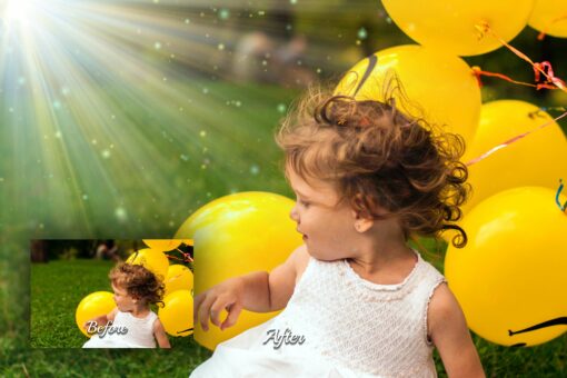 Magic Flare Overlay pack is consisting Natural Sunray Flares, Realistic Shafts of Sunlight, & Digital Transparent Gift Box beam with sparkles.