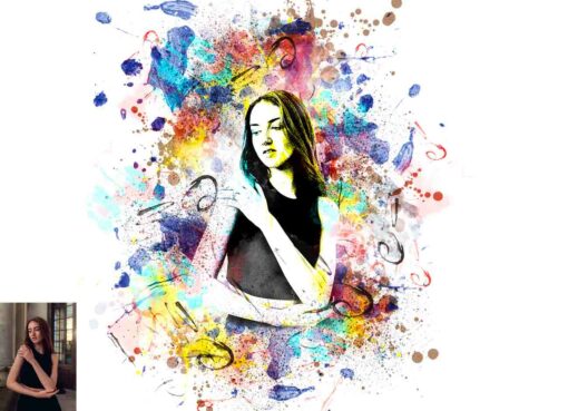 Trending Painting Art Photoshop Action - Image 11