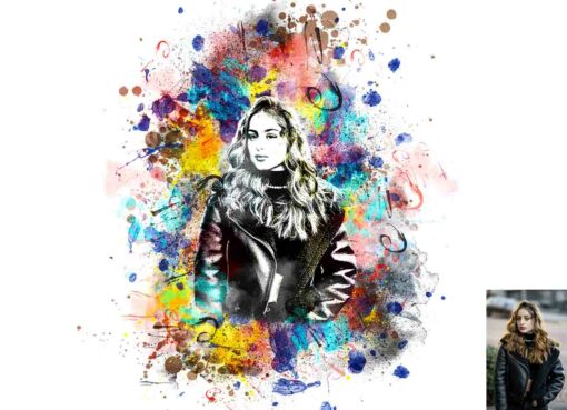 Trending Painting Art Photoshop Action - Image 13