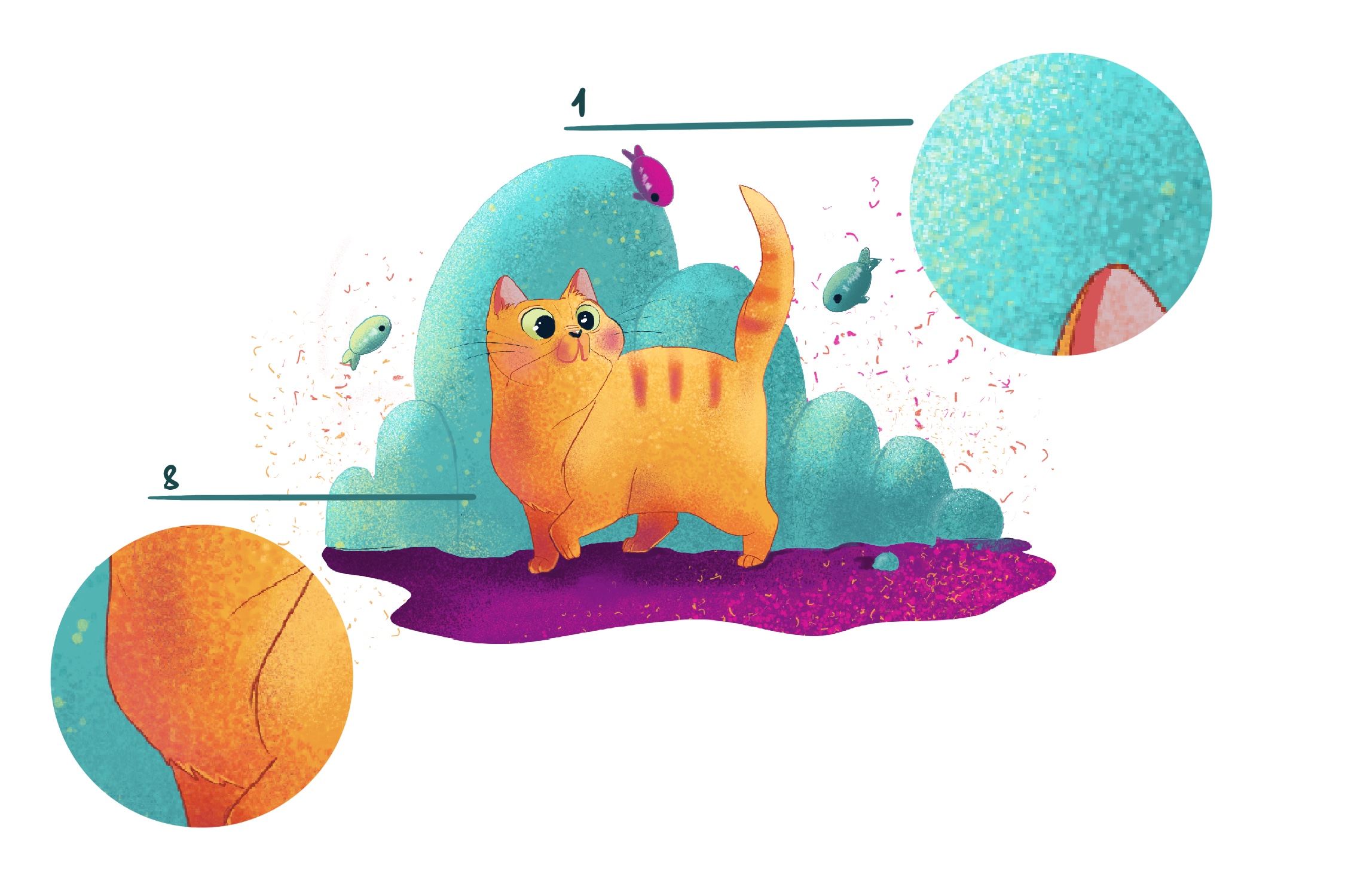 10 Grain Shader Brushes Procreate Filtergrade 10 Grain Shader Brushes Procreate Filtergrade