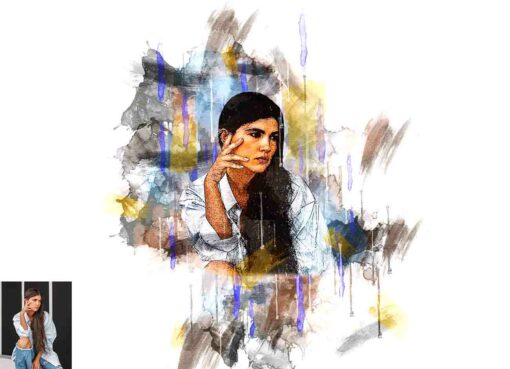 Pro Painting Effect Photoshop Action - Image 3