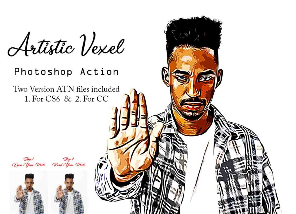 Artistic Vexel Action FilterGrade