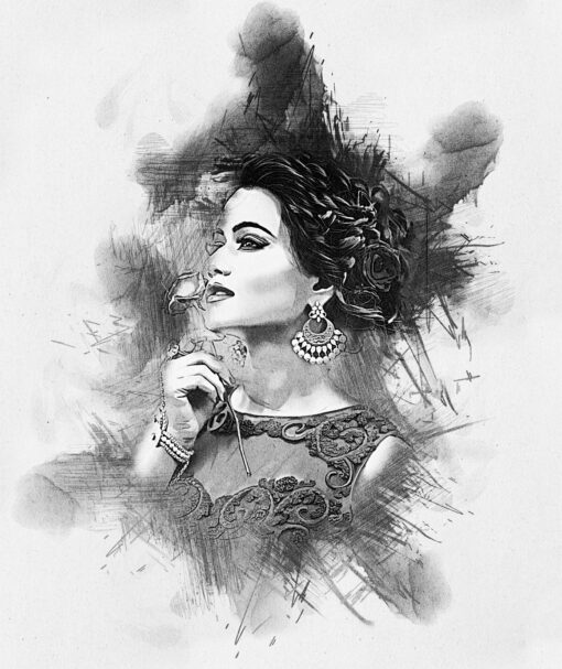 Charcoal Drawing Photoshop Action - Image 3