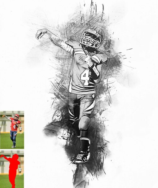 Charcoal Drawing Photoshop Action - Image 4