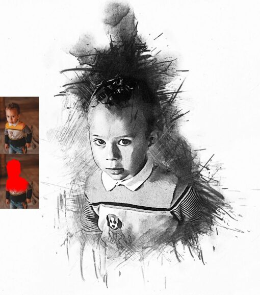 Charcoal Drawing Photoshop Action - Image 6