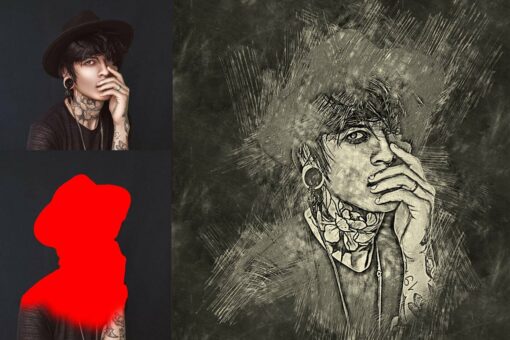 Realistic Charcoal Drawing - Image 4