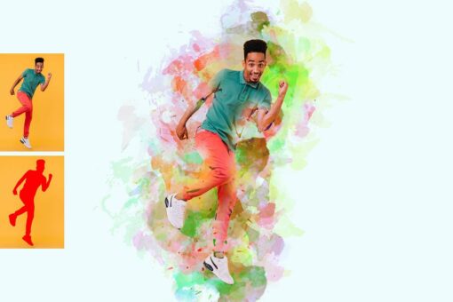 Pastel Watercolor Photoshop Action - Image 5