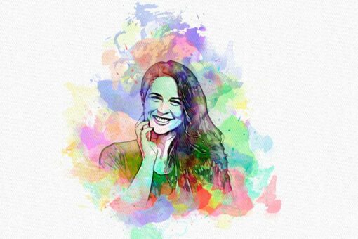 Pastel Watercolor Photoshop Action - Image 9