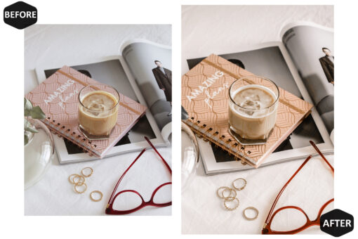 12 Ice Coffee Photoshop Actions And ACR Presets, Bright Blogger - Image 5