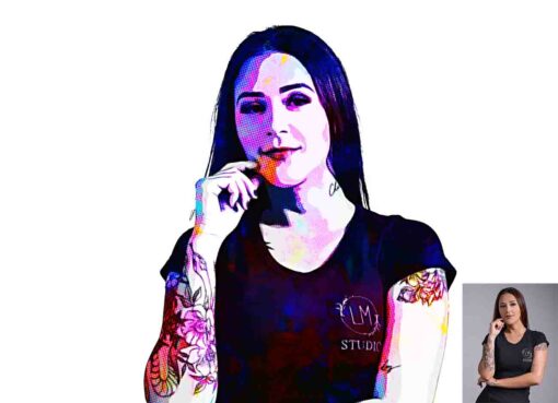 Rocking Halftone Effect Photoshop Action - Image 9